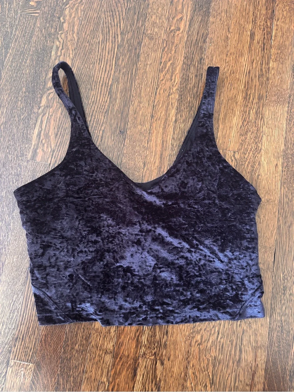 lululemon athletica Velvet Tank Crop Top size 8